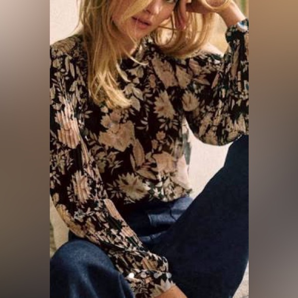 Sézane Sybille Blouse Sz 36